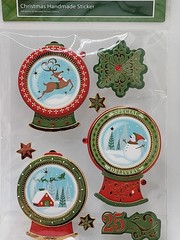 K&Company, Jolee’s Christmas Scrapbooking Stickers – Lot Of 8 Collage New Sealed
