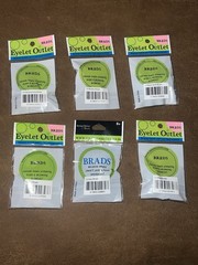 Eyelet Outlet Brads Lot of Animals NEW 6 packs Card Making Scrapbooking