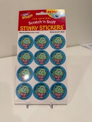 Trend Retro Stinky Stickers Scratch Sniff Mint Ice Cream Pack 2 sheets 24 total