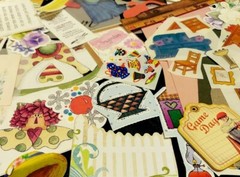 75 VINTAGE IMAGES QUOTES & EMBELLISHMENTS junk journal, decopage, crafts scrapbo