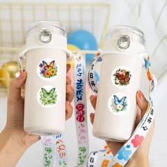 1000 Pcs Flower Butterfly Stickers for Boys Girls. 2 Roll 1 Inch Plant Stickers