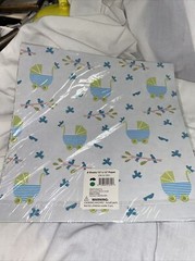 Brand New Baby ‘ (8) 12×12″ Coordinating￼ Sheets Sealed Package
