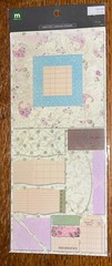 Making MEMORIES Boho Chic Ephemera Ledger Pattern Decorative Design Floral Frame