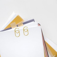 Small Gold Paper Clips: Love Heart Shaped Paperclips 200 Pcs Mini Metal Cute