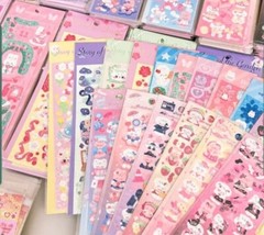 Korean polco deco cute sticker sheets surprise set of 10 grab bag pack kawaii
