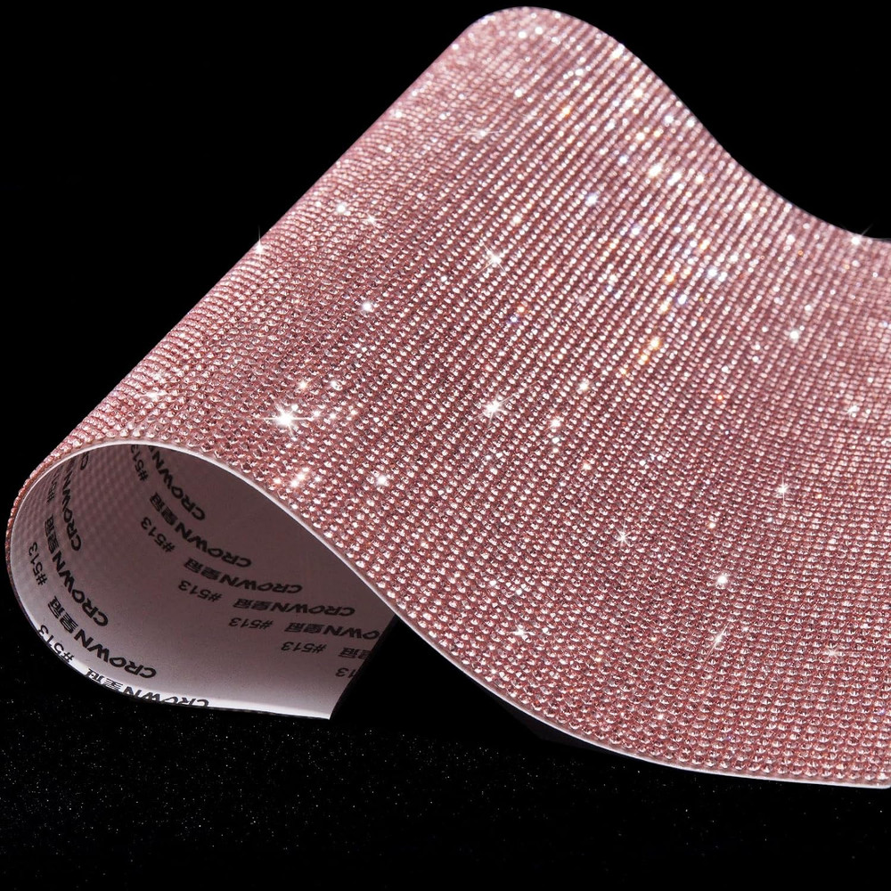 Bling Rhinestone Sheets Self Adhesive for Decoration, 9.4 X 7.9 Inch Rhinestone
