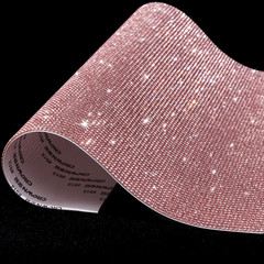 Bling Rhinestone Sheets Self Adhesive for Decoration, 9.4 X 7.9 Inch Rhinestone