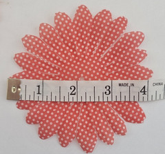 Spare Parts by The Paper Studio – Jumbo 4″ Flowers – Polka Dot Large Flower Jar