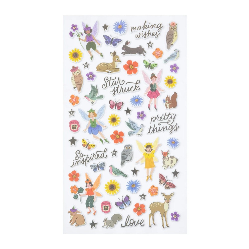 Crate Paper MIDNIGHT MAGIC ICONS (63) PUFFY STICKERS scrapbooking