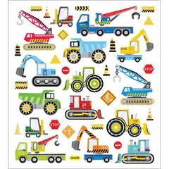 Multicolored Stickers Transportation