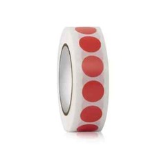 10,000 Pieces Red 1/2″ Round Color Coding Labels Roll Dot Stickers Adhesive™