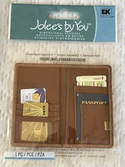 Lot of 3 Jolee’s MAMBI 3D TRAVEL STICKERS Passport Holder Family Vacation Stamp