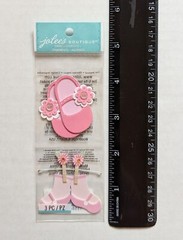 RARE Jolee’s MINI Baby Girl Booties & Socks Scrapbooking Embellishments