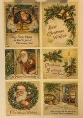 Christmas Junk Journal Ephemera Embellishments Pages Scrapbooking Antique 20+pgs