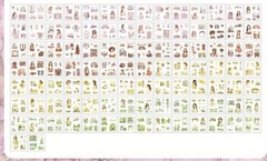 10 Sheets Spring Aesthetic Stickers- 4-5 Stickers Per Sheet- DIY Crafts **