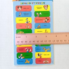 Sandylion Disney Reward Stickers Mickey Minnie Donald Pluto Goofy – 2 Sheets
