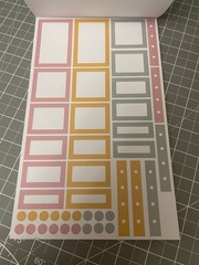 Amber Plans Her Day Doodled Florals Sticker Book 857 Planner Stickers 30 Pgs