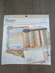 Websters Pages Mini Folders & Cards for scrapbook Card making Damaged Package