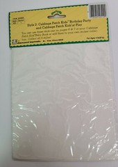 Cabbage Patch Kids Puffy Decal Stickers Stick-ons 1983 Sealed New
