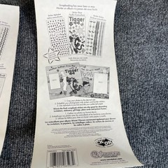 Vintage Sandylion Winnie The Pooh Eeyore Tigger Piglet Sticker Sheets Big Unused