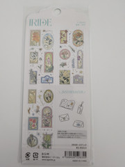 BGM IRIDE Sticker Sheet Set of 5 Aurora Foil PET Journal Scrapbook Japan