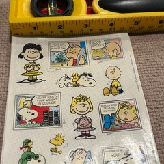 2 Sheets Hallmark Peanuts Gang Stickers Snoopy Lucy Charlie Sally Linus