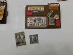 Junk Journal Add-Ons Handmade Tags Card Envelope File Clipboard Ephemera Set 4