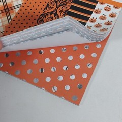 Halloween 6 Pk Craft Stickers Paper 8.5×11 Diecuts Scrapbooking Party Decor Lot
