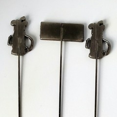 Vintage Golf Stick Pins/Picks Scrapbooking Altered Art Junk Journals Hats Retro