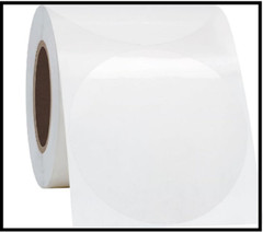 Hybsk Clear Seal Sticker Labels 2 inch Round Circle Wafer Stickers/Labels (2 inc