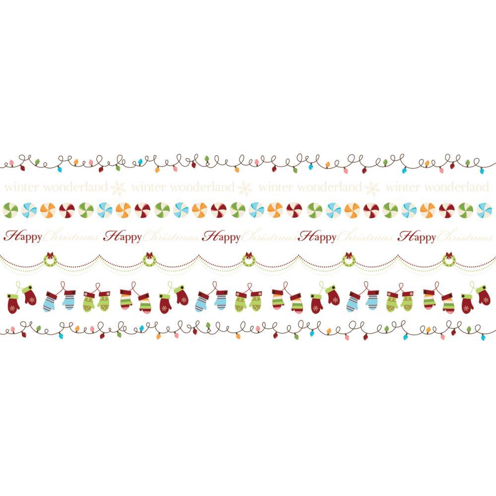 **BRAND NEW** Imaginisce «Season’s Stringings Rub-ons» 5″ x 12″ Package #001613