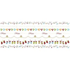 **BRAND NEW** Imaginisce «Season’s Stringings Rub-ons» 5″ x 12″ Package #001613