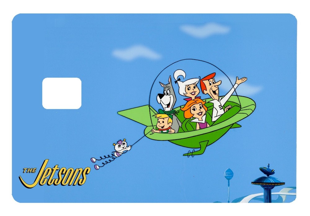 The Jetsons Fan Art Credit Card Decal Skin
