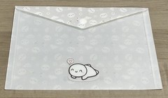 NEW TheCoffeeMonsterzCo Grey Daisies Sticker Envelope TCMC A5