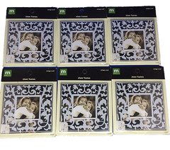 Lot of 6 ‘Making Memories’ Sheer Frames Vintage Scroll Pattern NEW Scrapbooking