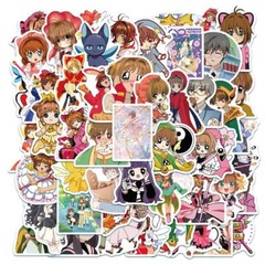 Cardcaptor Sakura Stickers Vinyl Decal Skateboard Laptop Luggage Pack Lot 50pcs
