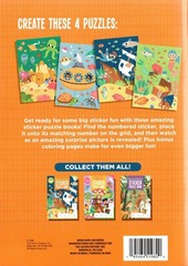 Wild Adventures, Whimsical Garden, Under The Sea – Stickers Puzzle Books