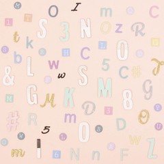 – Alphabet Puffy Stickers in Uppercase and Lowercase, Numbers and Special Cha…