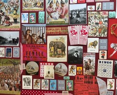 Circus Carnival Ephemera Lot Junk Journal scrapbooking 64 + pieces Kit Bundle