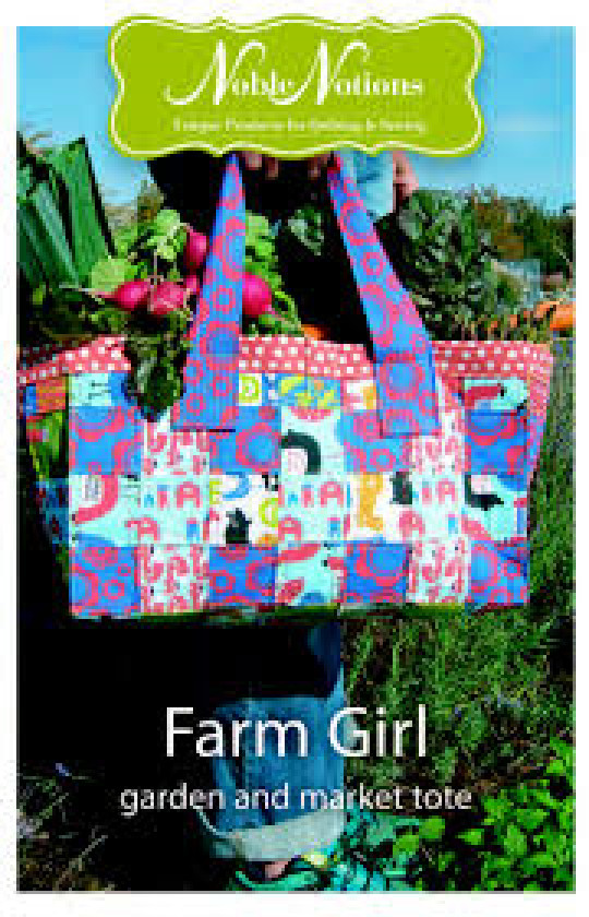 Noble Notions FARM GIRL GARDEN AND MARKET TOTE