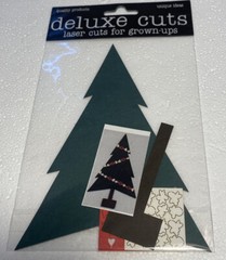 lot of 4 Deluxe Cuts Christmas Laser Die cuts 4 New packages sealed