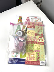 Small Lot Craft And Scrapbooking Embellishments and Stickers Mixed Lot 3D