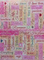 Miss Elizabeth’s WORDS FROM THE HEART Value Stickers Valentines Romance Wedding