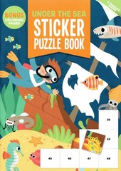 Wild Adventures, Whimsical Garden, Under The Sea – Stickers Puzzle Books