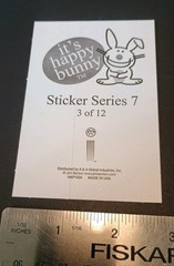 Happy Bunny Sticker Jim Benton Cute Funny Humor Vending Machine Sticker Graffiti