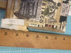 Unique Handmade Ephemera, Scrapbook,Junk Journal,tag,embellishment Mixed Media