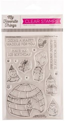 MY FAVORITE THINGS – CLEAR ACRYLIC STAMP – HAPPY WADDLE