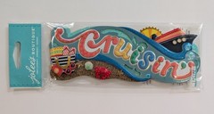 Jolee’s Cruisin’ Cruise Ship Travel Vacation Scrapbooking Title Sticker