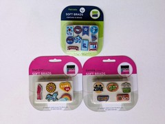 Lot of 12 Pkgs Scrapbook Craft 3D Embellishments-July 4th, Beach, Boy Girl Baby
