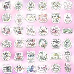 300Pcs Inspirational Christian Stickers Bible Verse Motivational for Journaling